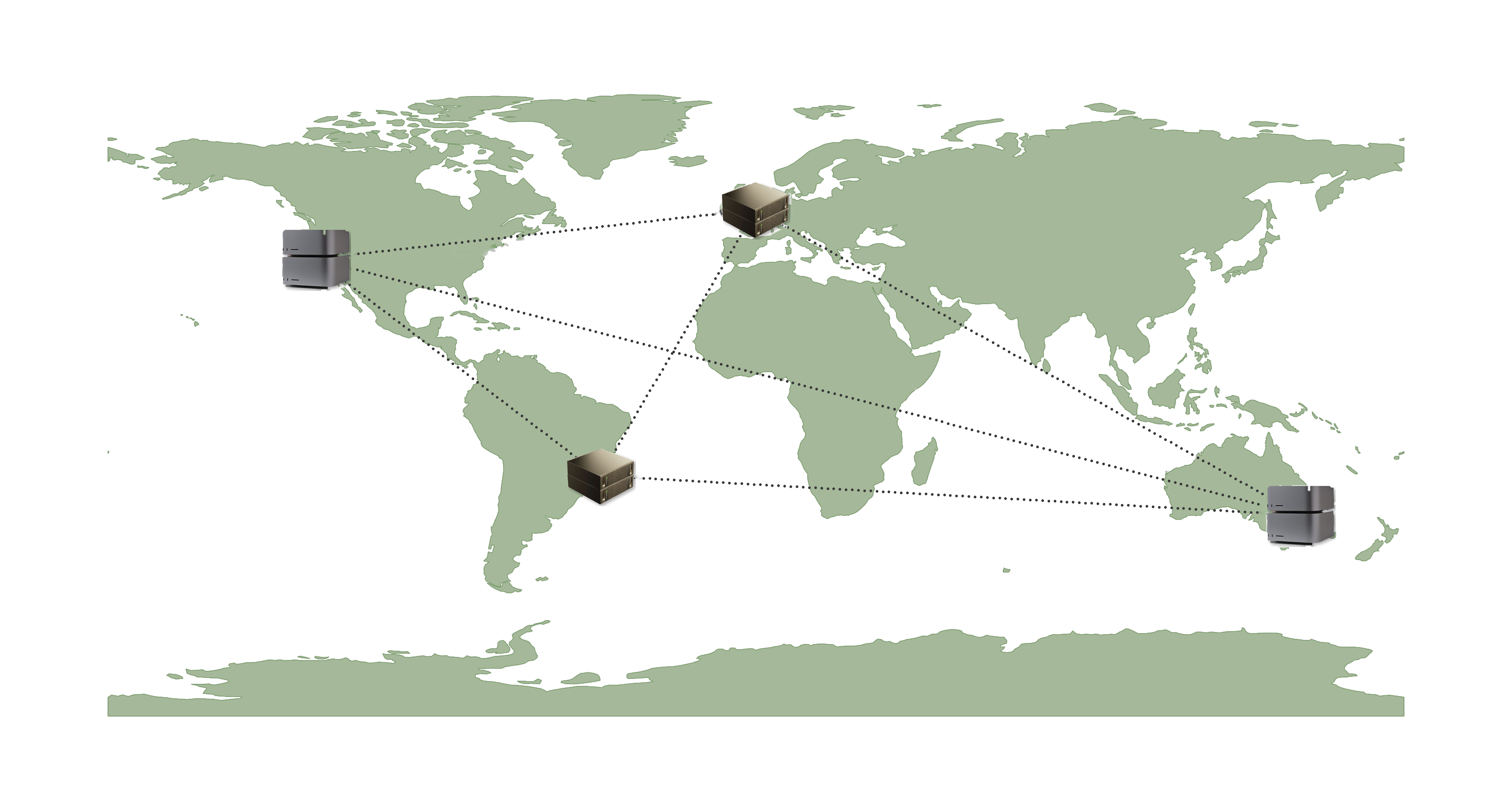 Global distributed training network with EXO